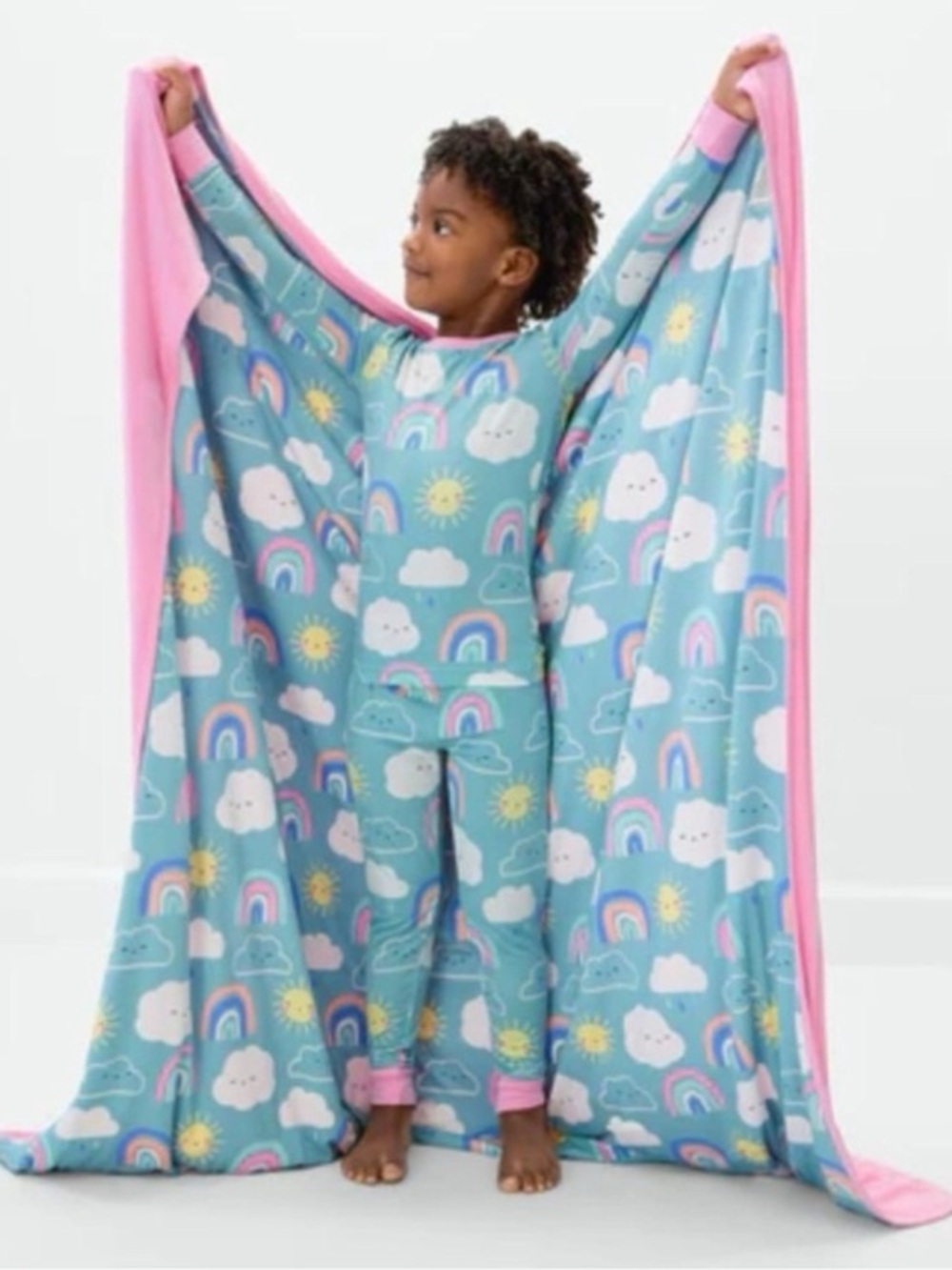 Little Sleepies sunny skies cloud blanket